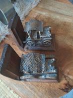 Vintage Boekensteunen met Auto Design, Ophalen of Verzenden, Gebruikt, Vrijstaande haard, Overige soorten