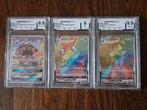Lot van 3 cardmarket graded kaarten, Ophalen of Verzenden, Zo goed als nieuw, Losse kaart