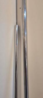 Chromen stangen buizen met roedesteunen, voor kledingkast, Doe-het-zelf en Verbouw, Ophalen, Nieuw, IJzer