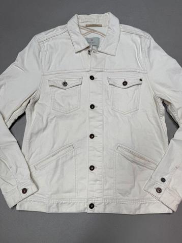 Spijkerjack/blouse off white Cast Iron mt XXL beschikbaar voor biedingen