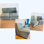 Origineel Ahrend Mileto bankje/2 stoelen van Mobitec, Ophalen, Gebruikt, Tweepersoons, 75 tot 100 cm