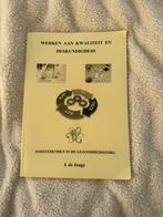 J de Jonge - Werken aan kwaliteit & deskundigheid, Ophalen of Verzenden, Zo goed als nieuw, MBO, J de Jonge