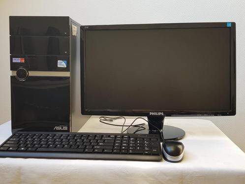 Snelle en nette PC, incl LCD + Win 11 voor een lage prijs !, Computers en Software, Desktop Pc's, Gebruikt, 4 Ghz of meer, SSD
