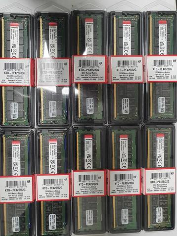 Kingston 32GB PC4-2666v RDIMM KTD-PE426/32G beschikbaar voor biedingen