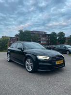 Audi A3 30 Tfsi 116pk S Tronic 3x S Line, Zwart, Leder en Stof, Origineel Nederlands, 1180 kg