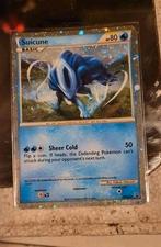 Suicune ultra rare, Ophalen of Verzenden, Zo goed als nieuw, Losse kaart