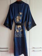 Mooie donkerblauwe Kimono, Kleding | Heren, Overige Herenkleding, Ophalen of Verzenden, Zo goed als nieuw