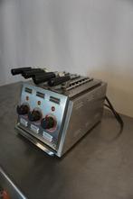 Stilfer tosti ijzer broodrooster tosti apparaat | 3 gleuven, Ophalen of Verzenden, Gebruikt, Uitneembare kruimellade