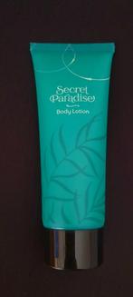 NIEUW Tube BODYLOTION 120 ml SECRET PARADISE, Ophalen of Verzenden, Nieuw, Bodylotion, Crème of Olie