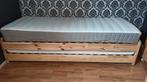 Stapelbaar bed Utaker ikea 80 x200 incl 2 matrassen, Ophalen, Eenpersoons, Wit, Zo goed als nieuw