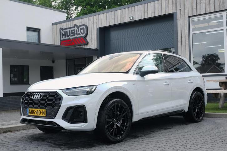 Audi Q5 55 TFSI e S-Line, Facelifte, Pano, Digitaal, Trekhaa, Auto's, Audi, Bedrijf, Q5, ABS, Achteruitrijcamera, Airbags, Airconditioning