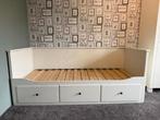 IKEA Hemnes bedbank uitschuifbaar, Ophalen, Gebruikt, Wit, Tweepersoons
