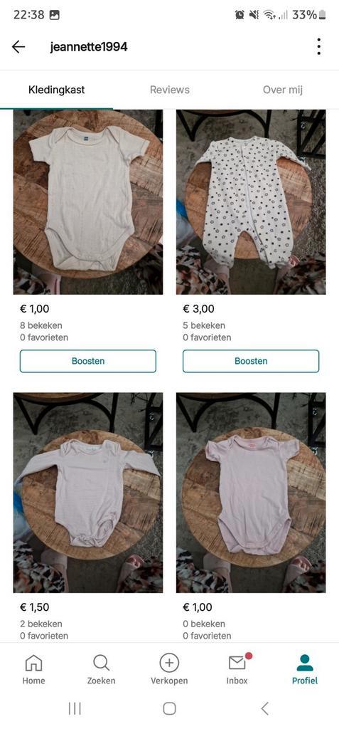 Heel veel babykleding te koop, Kinderen en Baby's, Babykleding | Baby-kledingpakketten, Maat 50, Ophalen of Verzenden