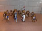 Playmobil kasteel ridder leger 16 figuren + 2 paarden., Complete set, Gebruikt, Ophalen of Verzenden