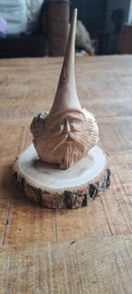 Houten kabouter handgemaakt, Ophalen of Verzenden