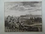 Drie gravure 80 jarige oorlog, waarschijnlijk Velsen 1780, Antiek en Kunst, Kunst | Etsen en Gravures, Verzenden