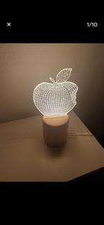 Apple lampje op houten voet., Ophalen of Verzenden, Zo goed als nieuw, Minder dan 50 cm