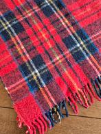 Retro vintage Schotse ruit plaid wol, Ophalen of Verzenden, Gebruikt
