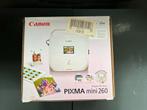 Canon Pixma Mini 260 Fotoprinter - Compact en Handig, Gebruikt, Fotoprinter, PictBridge, Inkjetprinter