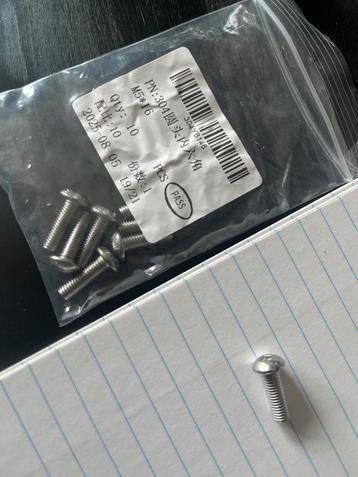 M5 16mm boutjes NIEUW! 10stuks beschikbaar voor biedingen