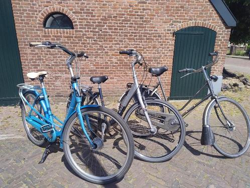 Diverse tweedehands fietsen, Fietsen en Brommers, Fietsen | Dames | Damesfietsen, Gebruikt, Overige merken, Ophalen
