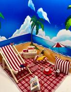 Picknick Scène 1:12 - Miniatuur, Verzenden, Nieuw, Decoratie