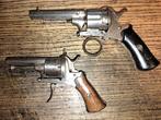 2 x Penvuurrevolver anno 1860, Ophalen of Verzenden