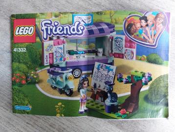 Lego friends emma's kunstkraam 41332 6-12jaar beschikbaar voor biedingen