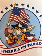 Vintage tegel Donald mickey goofy america parade, Ophalen of Verzenden, Mickey Mouse, Zo goed als nieuw, Overige typen