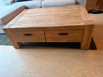 Eiken salontafel, Ophalen, 100 tot 150 cm, 50 tot 100 cm, Zo goed als nieuw