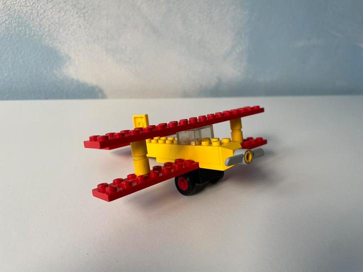 Lego 613 Biplane uit 1974, Kinderen en Baby's, Speelgoed | Duplo en Lego, Gebruikt, Lego, Complete set, Ophalen of Verzenden