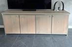 Gratis afhalen dressoir met greywash en aluminium frame, Ophalen, Met deur(en), Zo goed als nieuw, 200 cm of meer