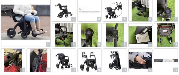 gewoon nieuwe Rollz motion Elektrische rolstoel ,, Diversen, Rollators, Nieuw, Ophalen