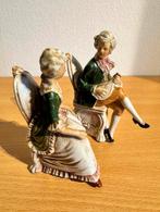 Capodimonte porseleinen beelden (2x), Verzamelen, Beelden en Beeldjes, Verzenden, Zo goed als nieuw