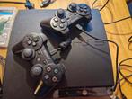 Playstation 3 Slim met 5 spellen + Buzz quiz, Ophalen, Met 2 controllers, 120 GB, Slim