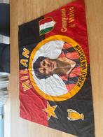 Marco van basten vlag milaan, Ophalen of Verzenden, Zo goed als nieuw