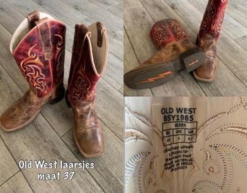 Old West laarsjes maat 37 beschikbaar voor biedingen
