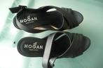 HOGAN Wig sandalen. Nieuw! Maat 37,5, Zwart, Nieuw, Hogan, Sandalen of Muiltjes