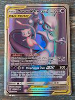Mewtwo & Mew GX Tag Team - Pokemon Kaart, Ophalen of Verzenden, Gebruikt, Losse kaart, Foil