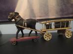 ANTIEK PAARDJE met BOLDERKAR verzenden mogelijk, Ophalen