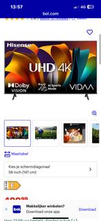 Hisense smart tv 58 inch nieuw, Overige merken, Hisense, LED, Hisense