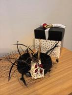 Mini Hoedje/Fascinator gothic / steam punk, Kleding | Dames, Hoeden en Petten, Verzenden, Nieuw, One size fits all, Hoed