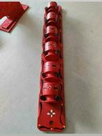 Eierdopjes,houder,hout,1960,RETRO,Rood,Eierdopjeshouder,ei, Huis en Inrichting, Keuken | Servies, Overige materialen, Overige typen