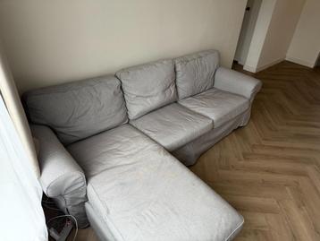 Ikea bank Ektorp 3 persoons met Chaise Longue - afbeelding 5