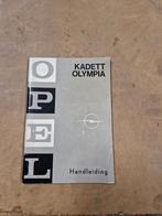 Opel Kadett Olympia Handleiding - 1967, Auto diversen, Handleidingen en Instructieboekjes, Ophalen of Verzenden