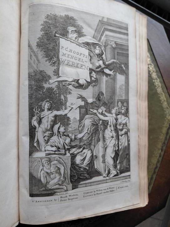 P.C.Hoofts Mengelwerken 1e druk, 1704, Antiek en Kunst, Antiek | Boeken en Bijbels, Ophalen