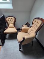 Antieke Stoelen Set - Victoriaans & Biedermeier, Antiek en Kunst, Antiek | Meubels | Stoelen en Banken, Ophalen of Verzenden