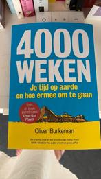 Oliver Burkeman - 4000 weken, Ophalen of Verzenden, Zo goed als nieuw, Oliver Burkeman