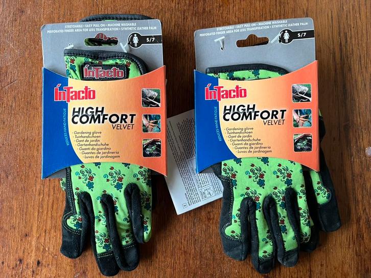 2 Paar nieuwe dames tuinhandschoenen  van Intacto, Tuin en Terras, Werkkleding, Nieuw, Dames, Handschoenen, Ophalen of Verzenden