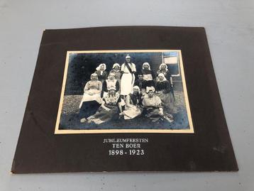 2e oude foto Ten Boer jubileumfeesten 1898-1923 unieke foto beschikbaar voor biedingen
